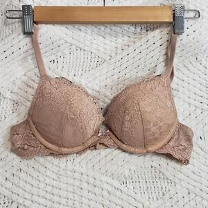 Victoria Secret‎ Dusty Pink Lace Bra